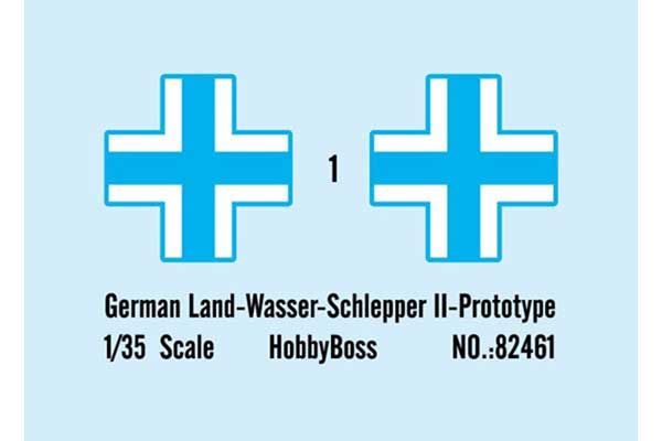 Land-Wasser-Schlepper II-Prototype (Hobby Boss 82461) 1/35