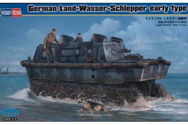 Land-Wasser-Schlepper раннього типу (Hobby Boss 82465) 1/35