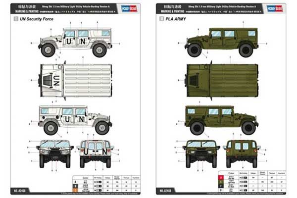 Meng Shi 1.5 тонний армійський позашляховик з жерстким дахом (Hobby Boss 82468) 1/35