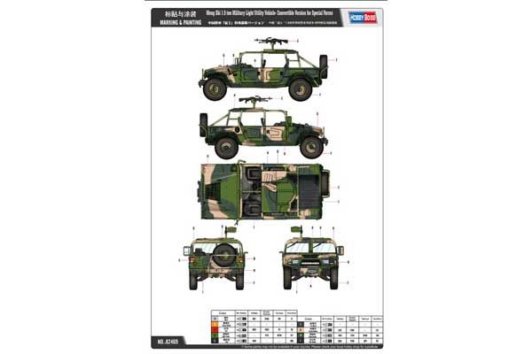 Meng Shi 1,5 тонний військовий позашляховик (Hobby Boss 82469) 1/35