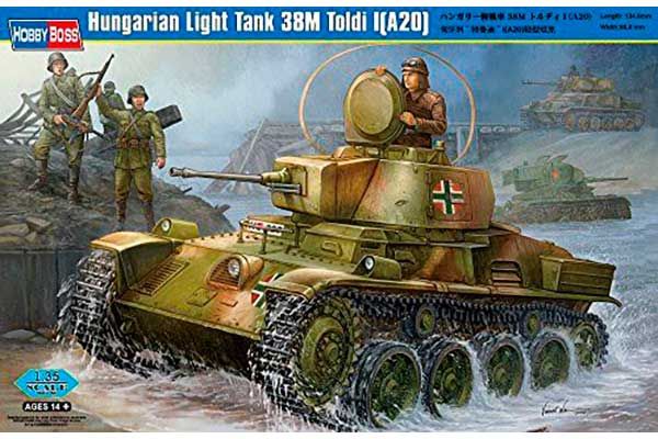 Венгерский легкий танк 38M Toldi I(A20) (Hobby Boss 82477) 1/35 Венгерский легкий танк 38M Toldi I(A20) (Hobby Boss 82477) 1/35