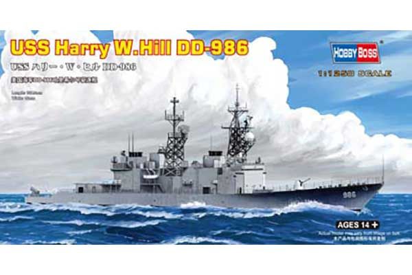USS Harry W. Hill DD-986 (Hobby Boss 82506) 1/1250
