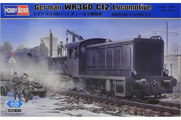 WR360 C12 німецький локомотив (Hobby Boss 82913) 1/72