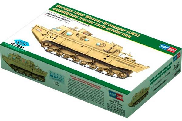 Land-Wasser-Schlepper (LWS) тягач амфибия ранний (Hobby Boss 82918) 1/72