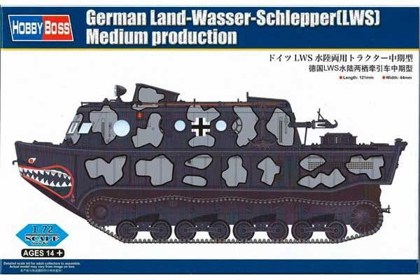 Land-Wasser-Schlepper (LWS) середнього виробництва (Hobby Boss 82919) 1/72