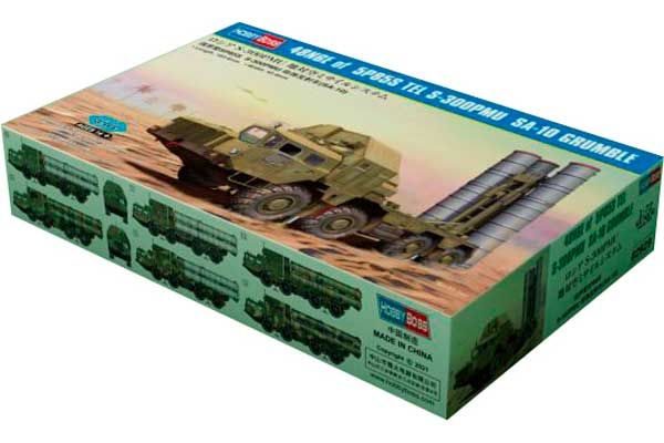 ЗРК С-300ПМУ з установкою 48Н6Е і ракетами 5П85С (SA-10 GRUMBLE) (Hobby Boss 82929) 1/72