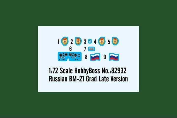 БМ-21 «Град» (Hobby Boss 82932) 1/72