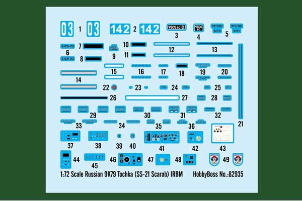 9K79 Точка (SS-21 Scarab) БРПД (Hobby Boss 82935) 1/72