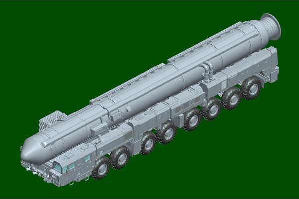 15У175 TEL РС-12М1 «Тополь-М» (Hobby Boss 82952) 1/72 