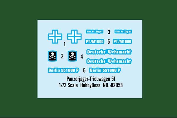 Panzerjager-Triebwagen 51 (Hobby Boss 82953) 1/72