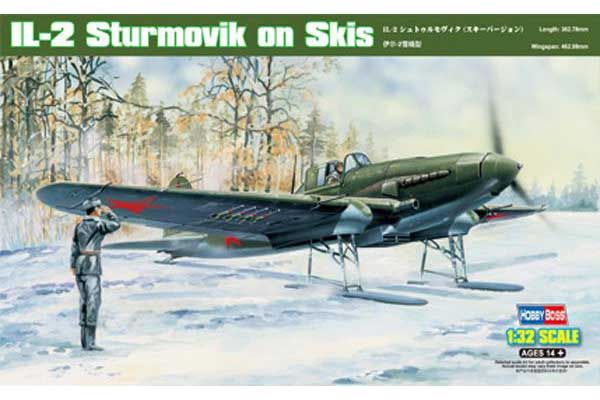 Ил-2 Штурмовик на лыжах (Hobby Boss 83202) 1/32 Ил-2 Штурмовик на лыжах (Hobby Boss 83202) 1/32