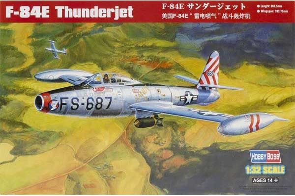 F-84E Thunderjet (Hobby Boss 83207) 1/32