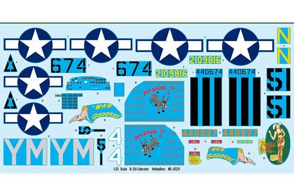 B-24J Liberator (Hobby Boss 83211) 1/32