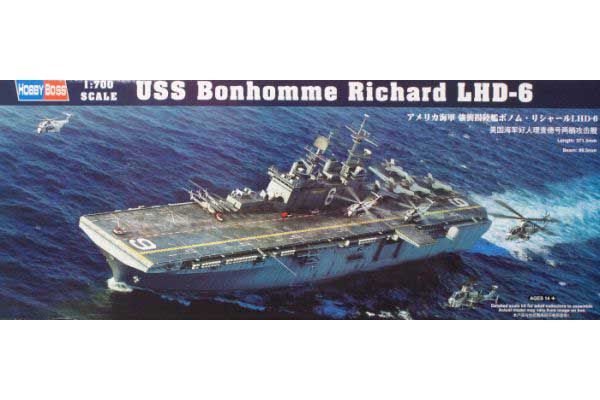 USS Bonhomme Richard LHD-6 (Hobby Boss 83407) 1/700