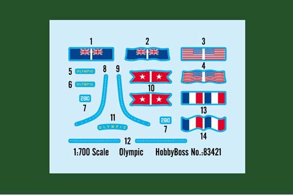Olympic (Hobby Boss 83421) 1/700