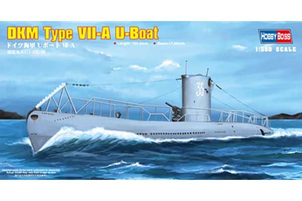 DKM Type VII-A U-Boat (Hobby Boss 83503) 1/350