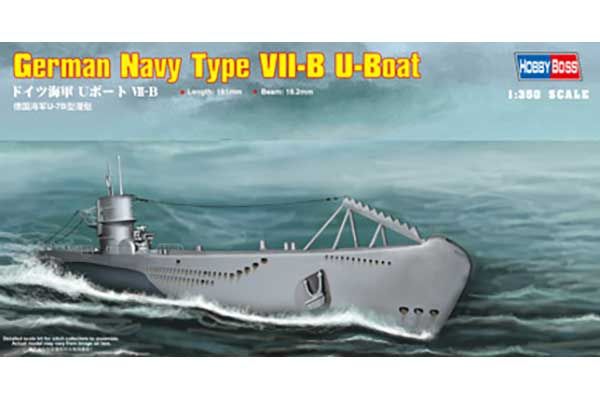 Navy Type VII-B U-Boat (Hobby Boss 83504) 1/350 Navy Type VII-B U-Boat (Hobby Boss 83504) 1/350