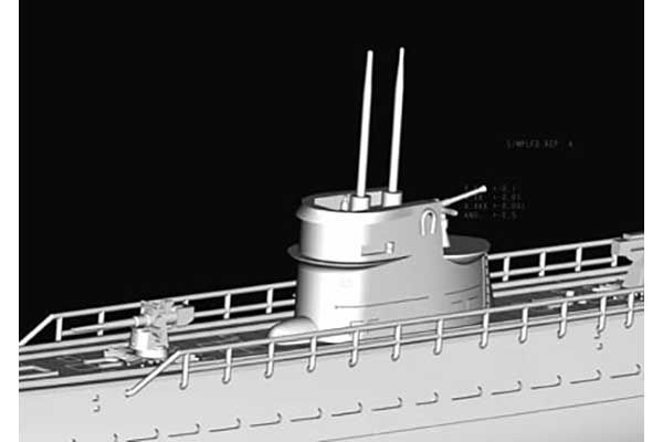 DKM Navy Type lX-A U-Boat (Hobby Boss 83506) 1/350