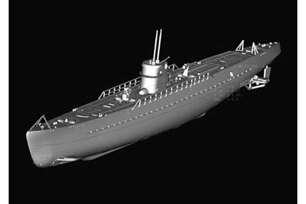 DKM Navy Type lX-A U-Boat (Hobby Boss 83506) 1/350