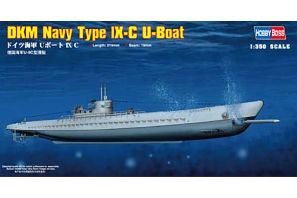 DKM Navy Type lX-C U-Boat (Hobby Boss 83508) 1/350
