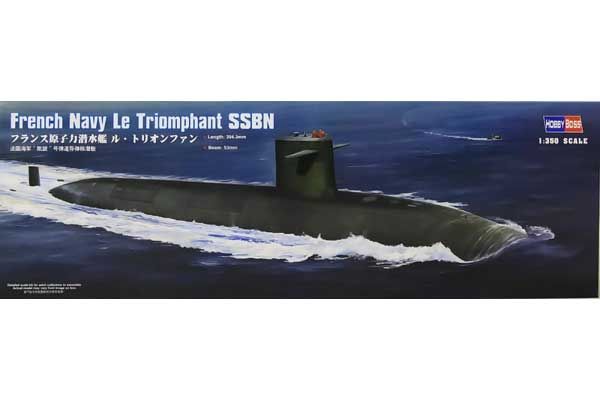 Le Triomphant SSBN (Hobby Boss 83519) 1/350