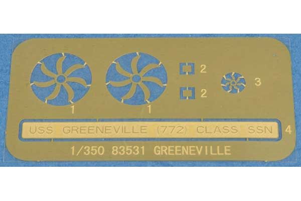 USS Greeneville SSN-772 (Hobby Boss 83531) 1/350