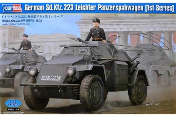 Sd.Kfz.223 Leichter Panzerspahwagen (1-я серия) (Hobby Boss 83817) 1/35