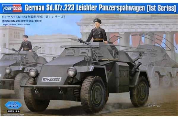 Sd.Kfz.223 Leichter Panzerspahwagen (1-а серія) (Hobby Boss 83817) 1/35