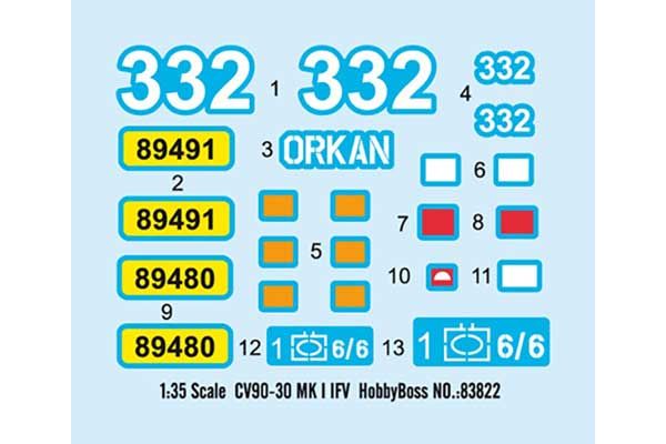 CV90-30 MK I IFV (Hobby Boss 83822) 1/35