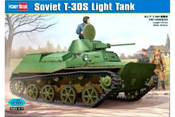 Т-30С легкий танк (Hobby Boss 83824) 1/35 Т-30С легкий танк (Hobby Boss 83824) 1/35
