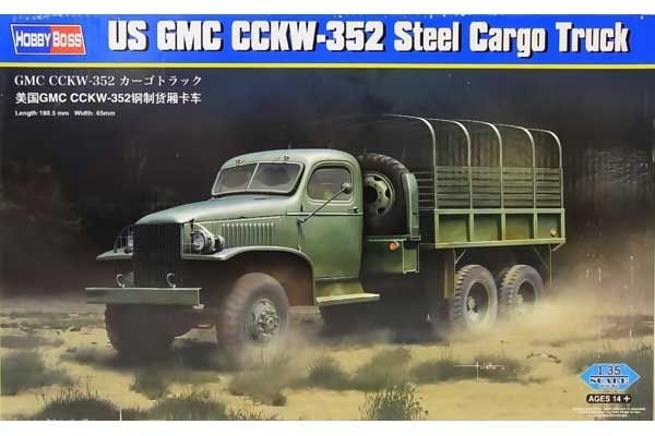 Американский грузовик GMC CCKW-352 (Hobby Boss 83831) 1/35 Американский грузовик GMC CCKW-352 (Hobby Boss 83831) 1/35