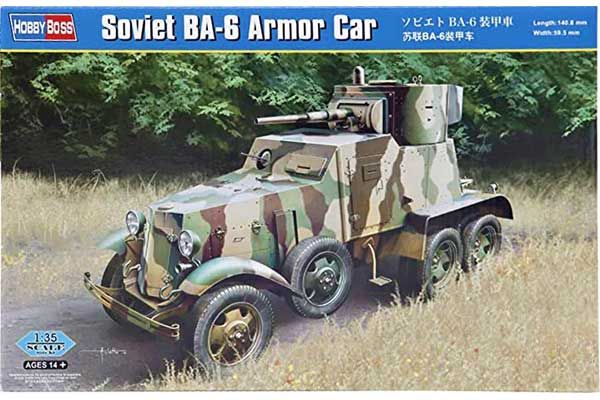Бронеавтомобиль БА-6 (Hobby Boss 83839) 1/35