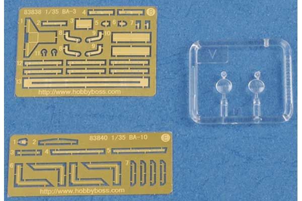 БА-10 советский бронеавтомобиль (Hobby Boss 83840) 1/35
