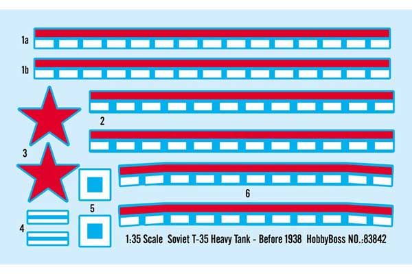 Т-35 советский тяжелый танк - до 1938 (Hobby Boss 83842) 1/35
