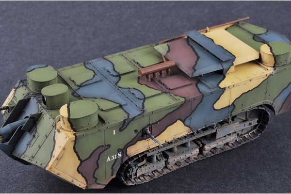 Saint-Chamond французский тяжкий танк - ранній (Hobby Boss 83858) 1/35