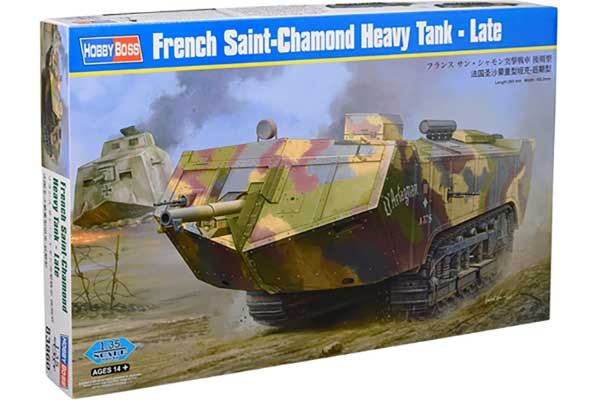 Saint-Chamond французський тяжкий танк - пізній (Hobby Boss 83860) 1/35