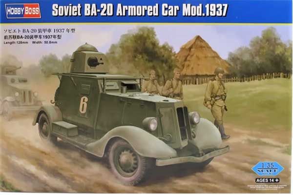 БА-20 мод.1937 (Hobby Boss 83882) 1/35