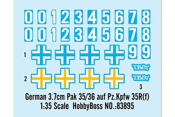 3.7cm Pak 35/36 auf Pz.Kpfw 35R(f) (Hobby Boss 83895) 1/35