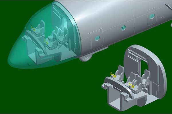 Chinese Y-9 (Hobby Boss 83906) 1/144