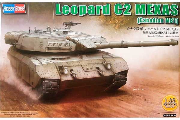 Канадский Leopard C2 MEXAS (Hobby Boss 84504) 1/35