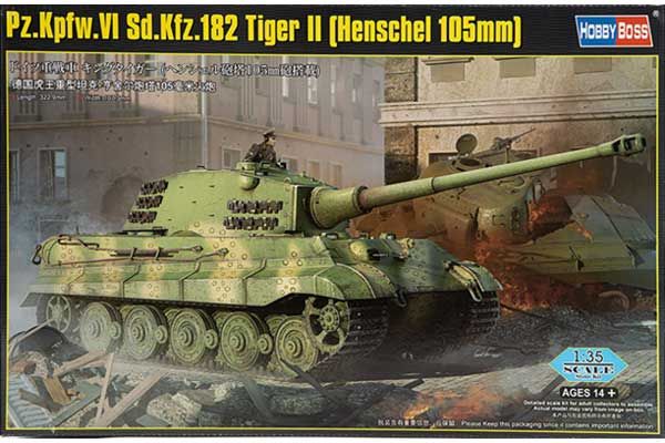 Pz.Kpfw.VI Sd.Kfz.182 Tiger II (Henschel 105mm) (Hobby Boss 84559) 1/35 Pz.Kpfw.VI Sd.Kfz.182 Tiger II (Henschel 105mm) (Hobby Boss 84559) 1/35