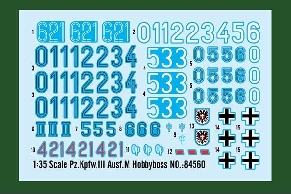 Pz.Kpfw.III Ausf.M (Hobby Boss 84560) 1/35