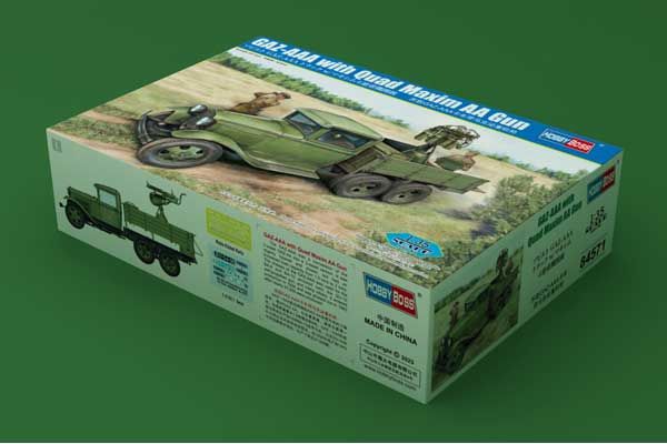 ГАЗ-ААА с счетверённой установкой Максим АА (Hobby Boss 84571) 1/35