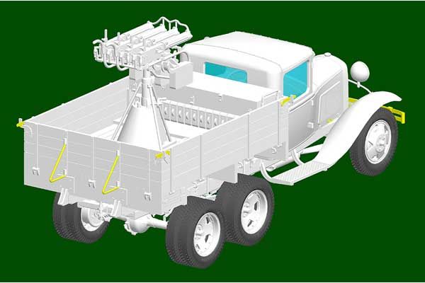 ГАЗ-ААА с счетверённой установкой Максим АА (Hobby Boss 84571) 1/35