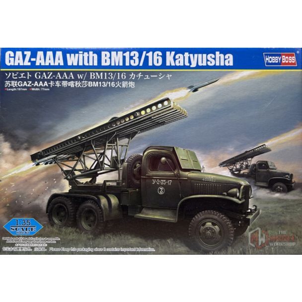 ГаЗ-ААА З БМ13/16 Катюша (Hobby Boss 84572) 1/35
