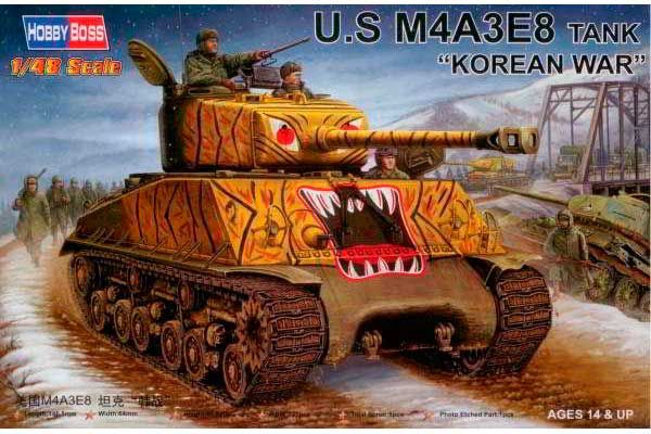 M4A3E8 (Hobby Boss 84804) 1/48