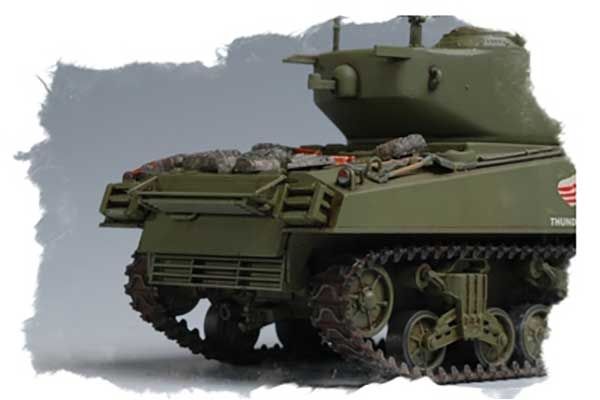 M4A3 (76W) танк США (Hobby Boss 84805) 1/48