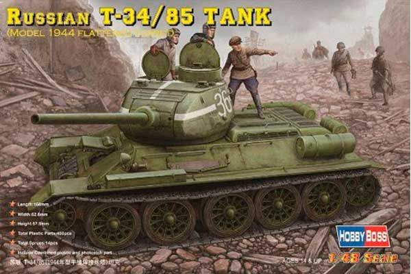 Т-34/85 мод. 1944 (Hobby Boss 84807) 1/48