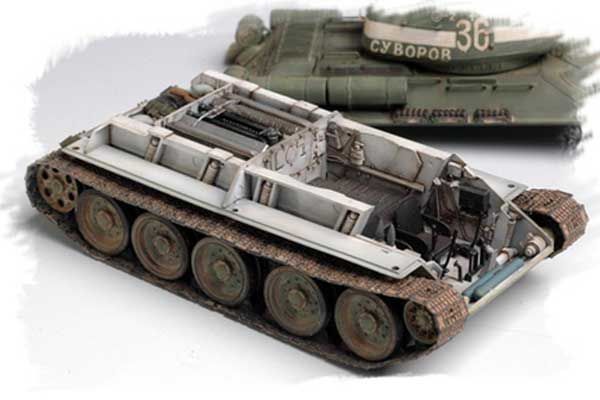 Т-34/85 мод. 1944 з кутовою баштою (Hobby Boss 84809) 1/48