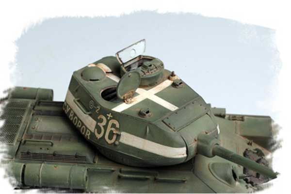 Т-34/85 мод. 1944 з кутовою баштою (Hobby Boss 84809) 1/48